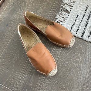 Soludos leather platform espadrilles
